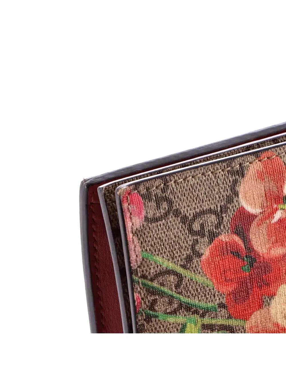 Gucci Chain Wallet Blooms Print Gg #340415G10B